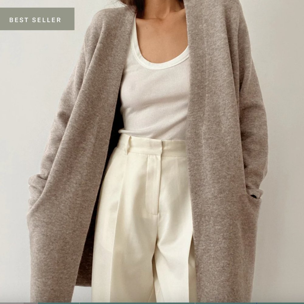 NWT Jenni Kayne - Sweater Coat - Oatmeal - XS